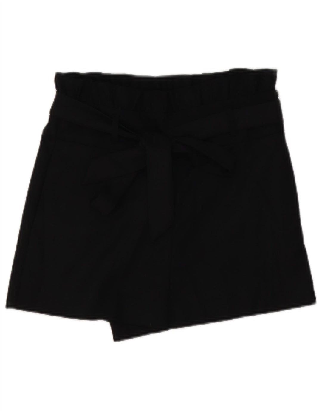 Zara Dame Trafaluc High Waist Hot Pants Small W26 Black Polyester