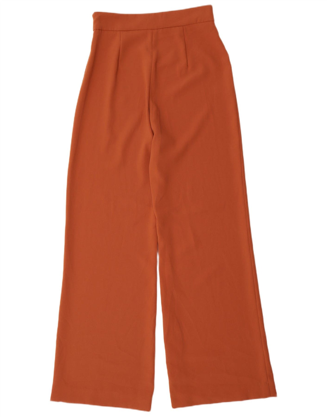 Zara Kvinder Casual Bukser med brede ben Medium W28 L34 Brun