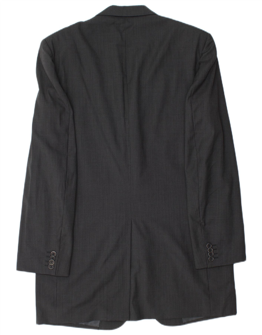 Carlo Pignatelli Herre 3-knaps blazerjakke IT 50 Stor Grå Virgin Wool