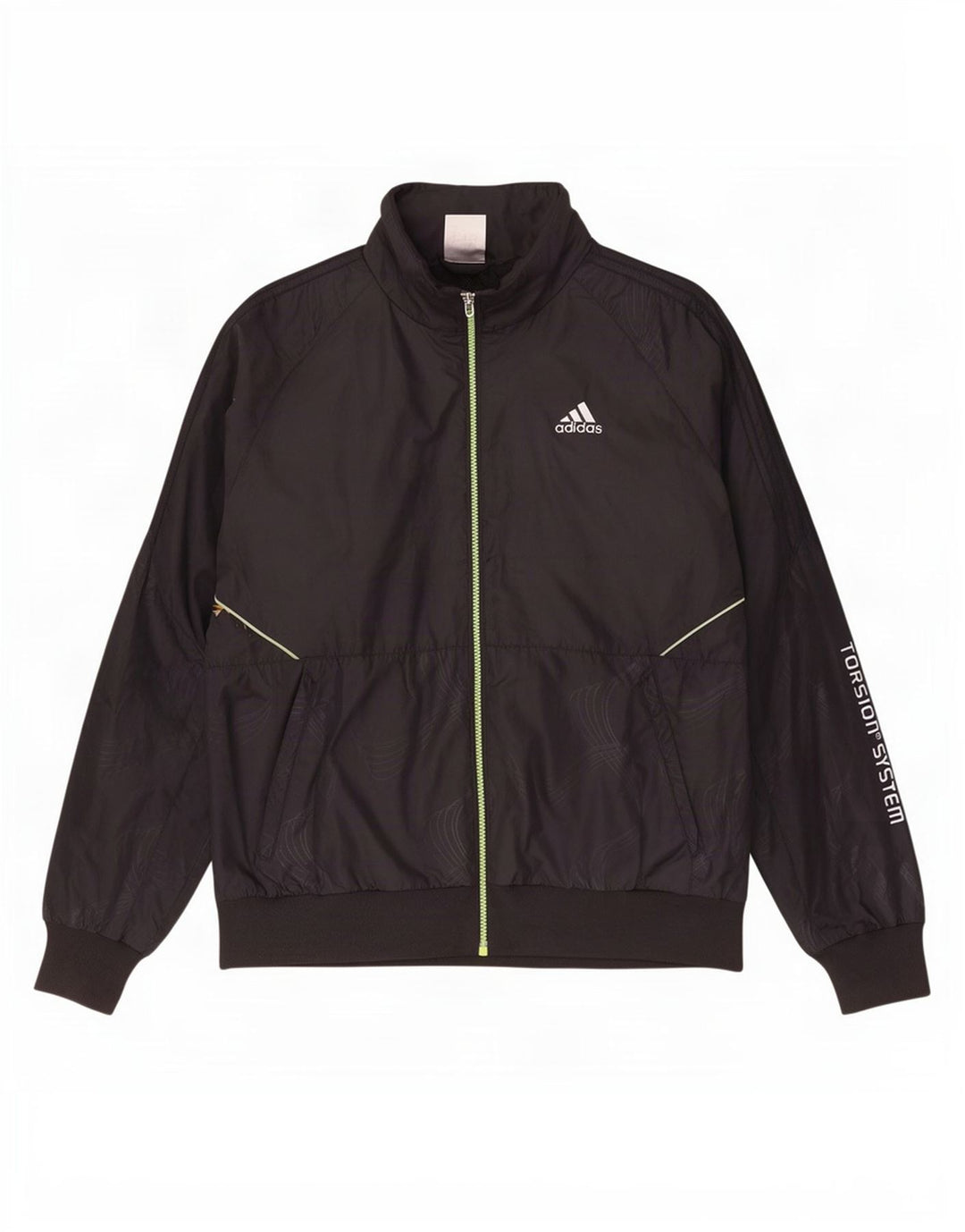 Adidas Herre grafisk træningsdragt Topjakke Medium Sort Polyester