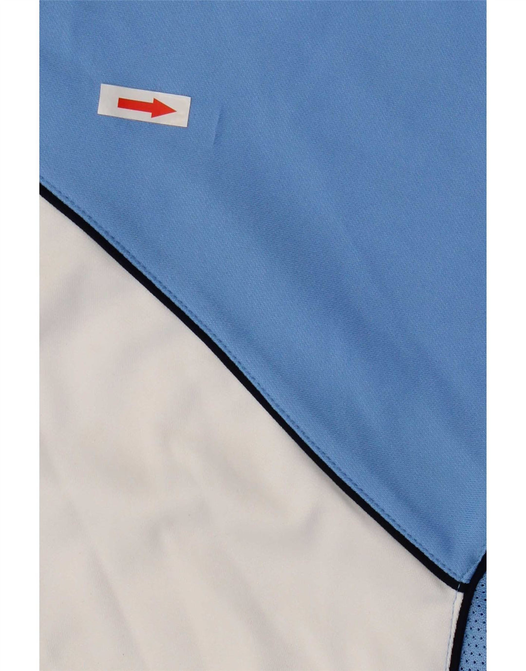 Asics Herre grafisk T-shirt Top Medium Blue Colourblock Polyester