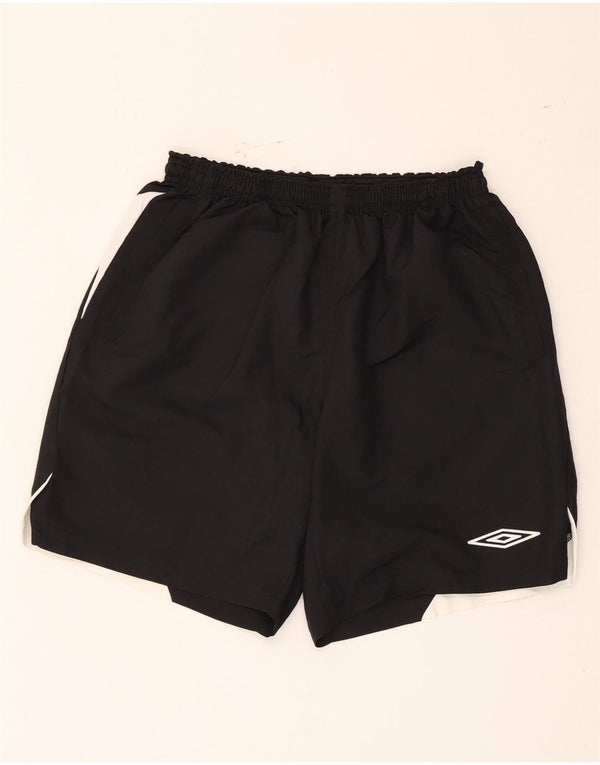 Umbro Herre Sportshorts Large Sort Colourblock Polyester
