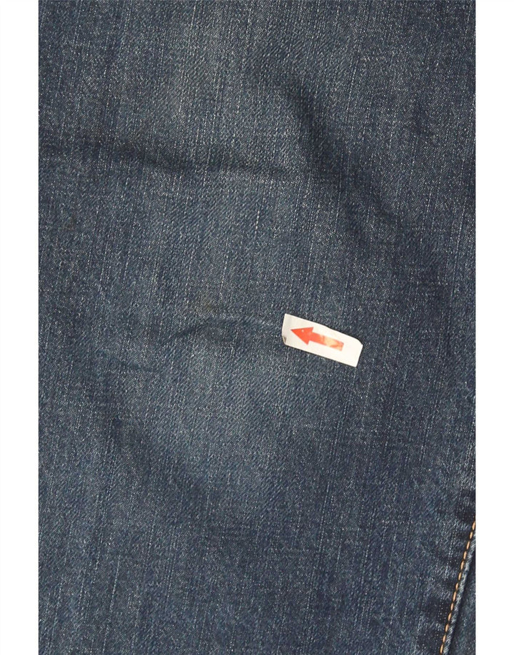 Calvin Klein Straight Jeans til mænd W36 L29 Blå Bomuld