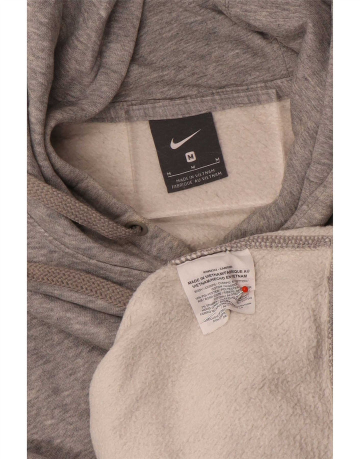 Nike grafisk hættetrøje til mænd mellemgrå bomuld