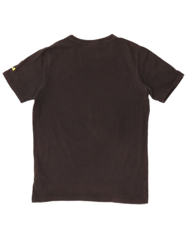 Fila Boys Grafisk T-Shirt Top 15-16 År Sort Bomuld