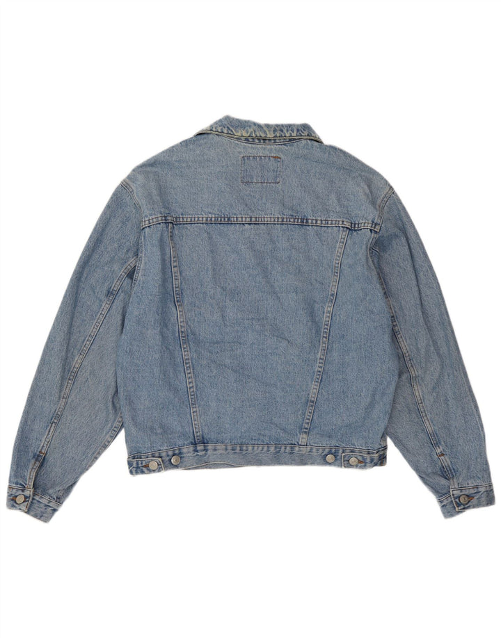 Carrera Herre denimjakke UK 38 Medium Blue Cotton