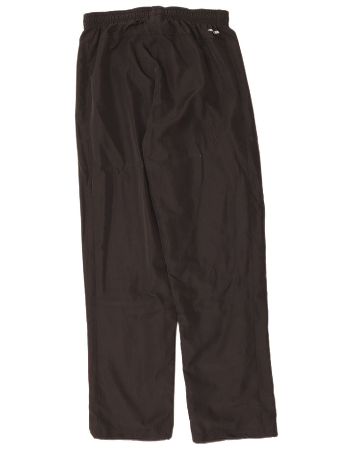 ADIDAS Mens Climalite Tracksuit Trousers Medium Black Polyester