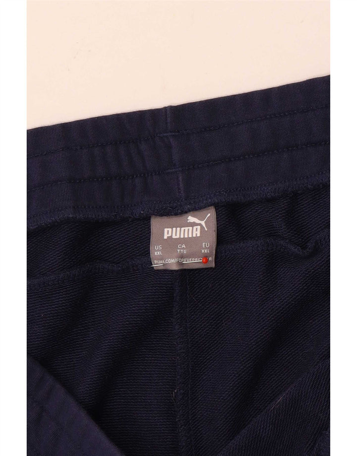 Puma Herre træningsdragt Bukser Joggers 2XL Navy Blue