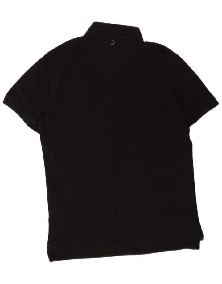 Just Cavalli Herre grafisk poloshirt Medium sort bomuldskalle
