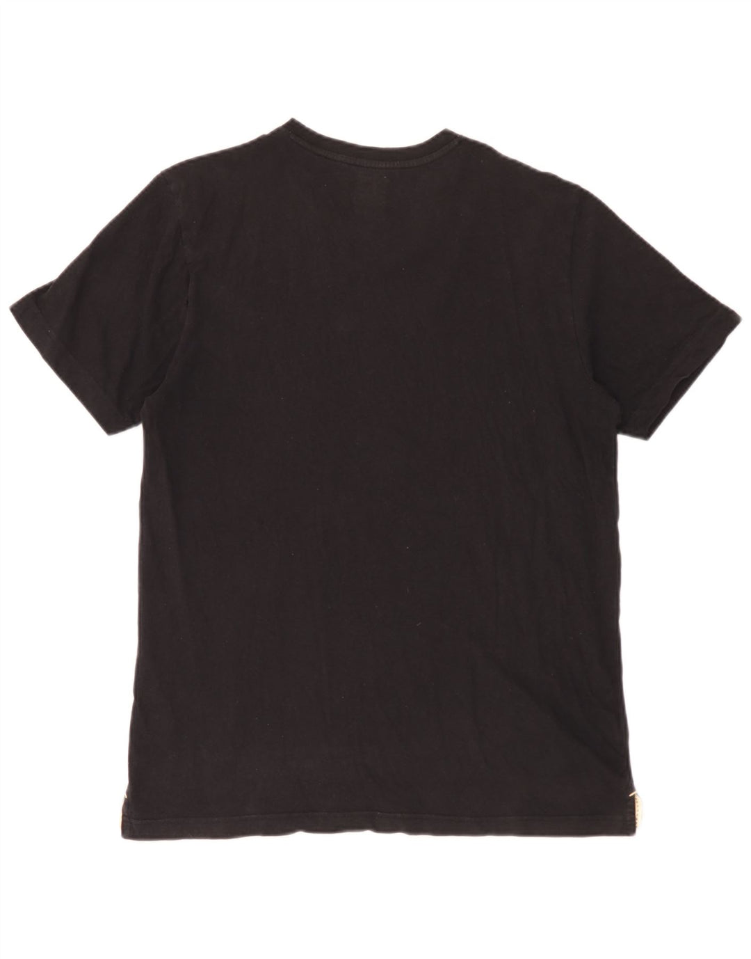 Crew Clothing Herre T-Shirt Top Stor Sort Bomuld