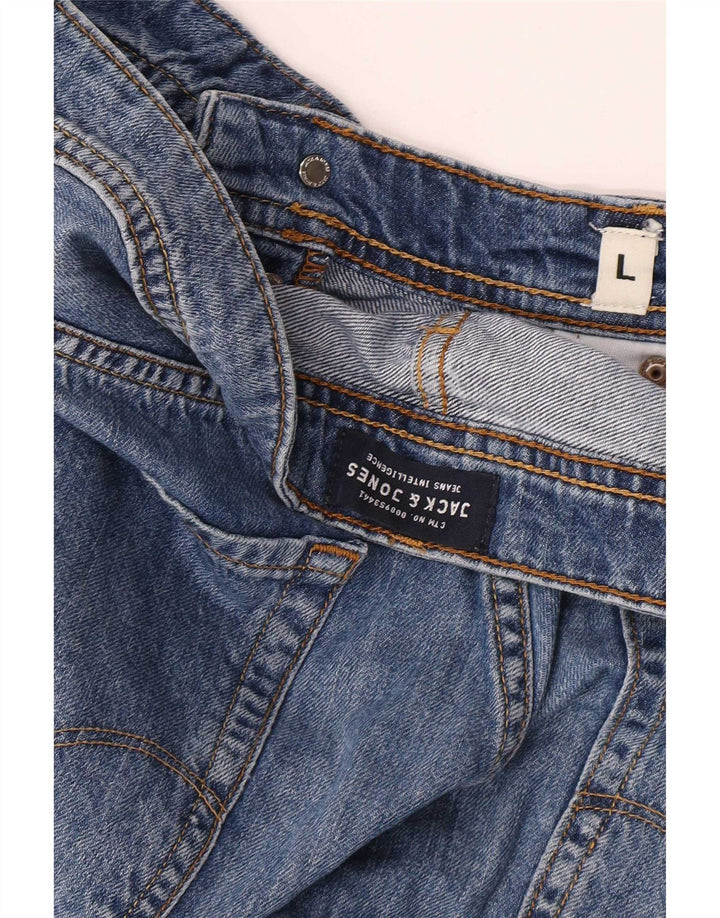 Jack & Jones Herre Regular Fit denimshorts Large W34 Blå