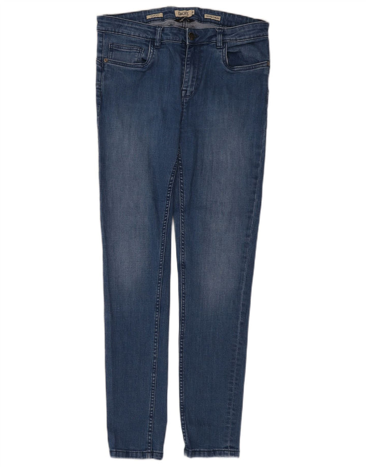 Dacks Dame Slim Jeans IT 48 Medium W32 L30 Blå Bomuld