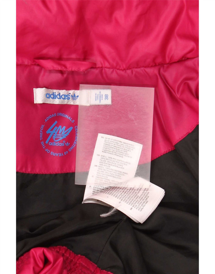 Adidas Polstret hættejakke til kvinder EU 38 Medium Pink Polyester