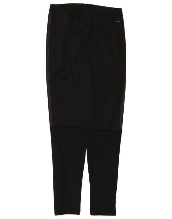 Adidas Mens Climalite Tracksuit Trousers Small Black Polyester