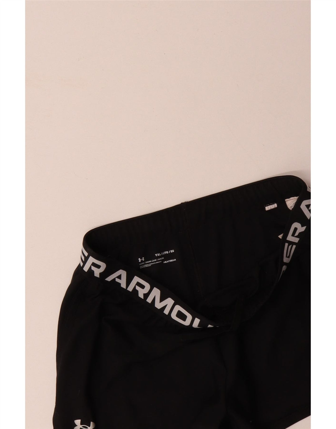 UNDER ARMOUR Graphic Sports Shorts til piger 13-14 år XL Sort Polyester