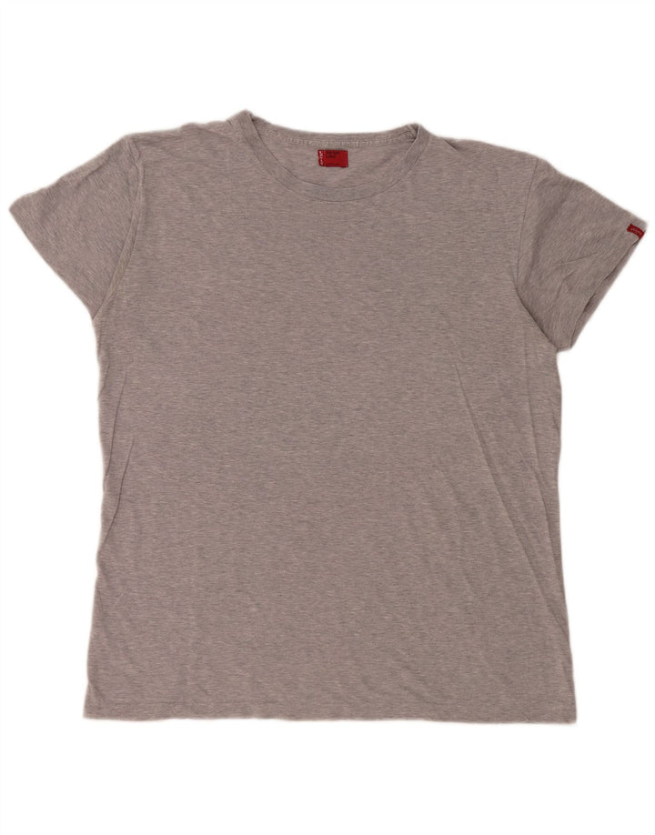 Levi's Herre T-Shirt Top Stor Grå Flecked