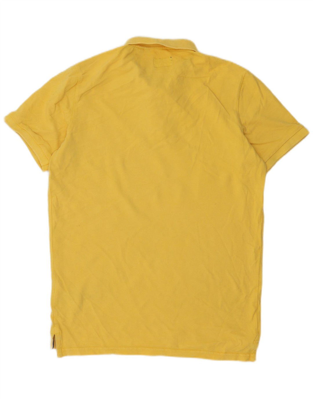 Superdry Poloshirt til mænd Stor gul bomuld