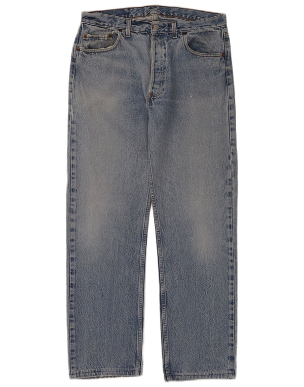 LEVI'S Straight jeans til mænd W34 L32 Blå