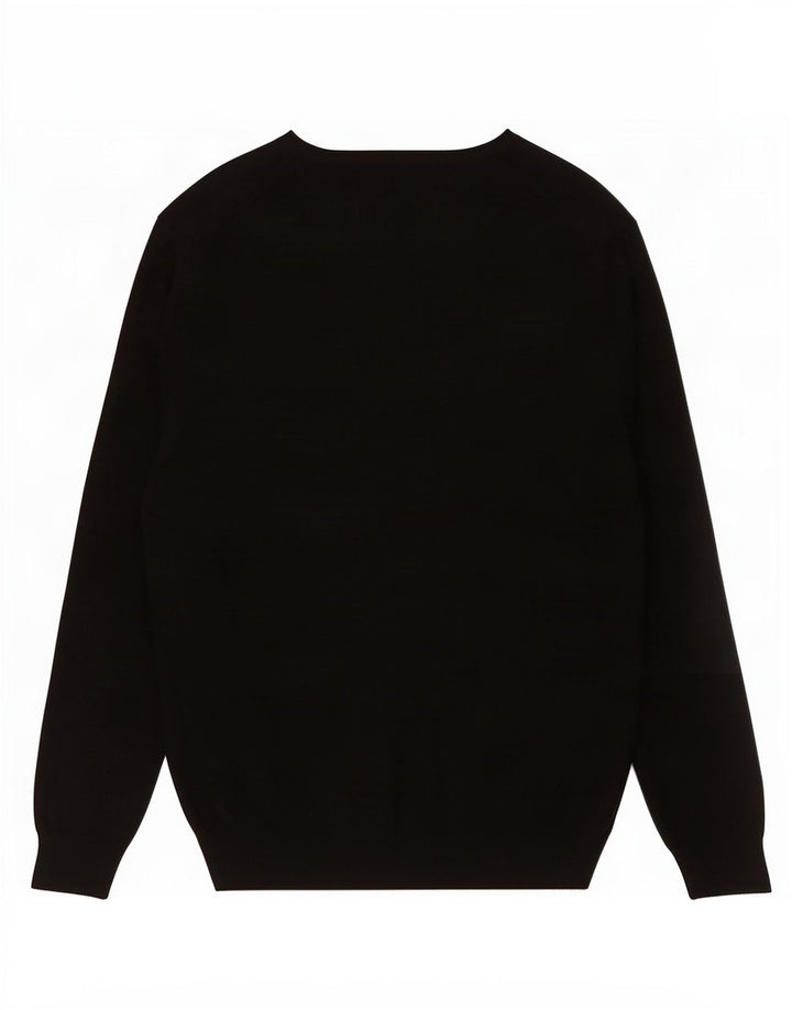 Zara Herre V-hals sweater Stor Sort