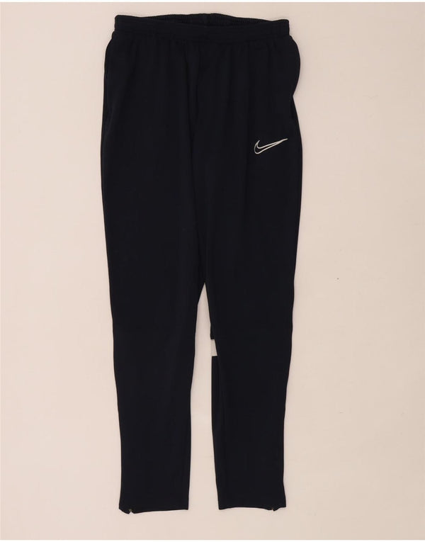 Nike Herre Dri Fit træningsdragt Bukser Medium Navy Blue Colourblock Polyester