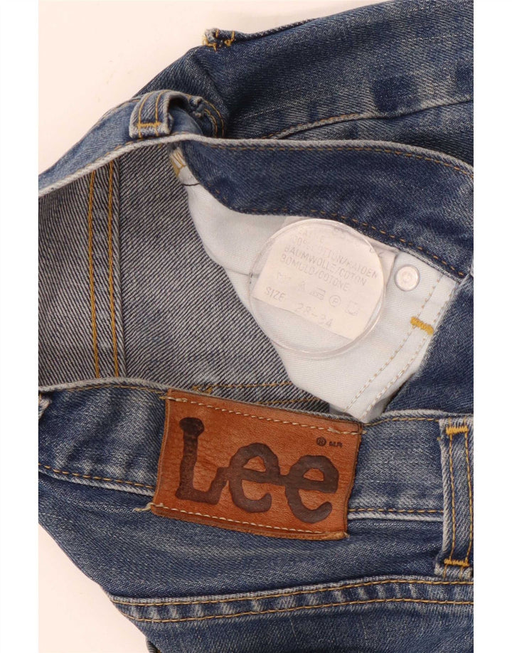 Lee Slim Jeans til mænd W28 L34 blå bomuld