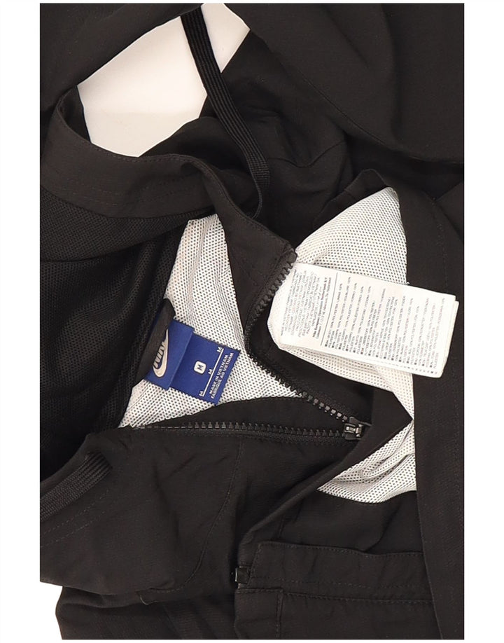 Nike Træningsdragt med hætte til mænd, topjakke mellem sort polyester