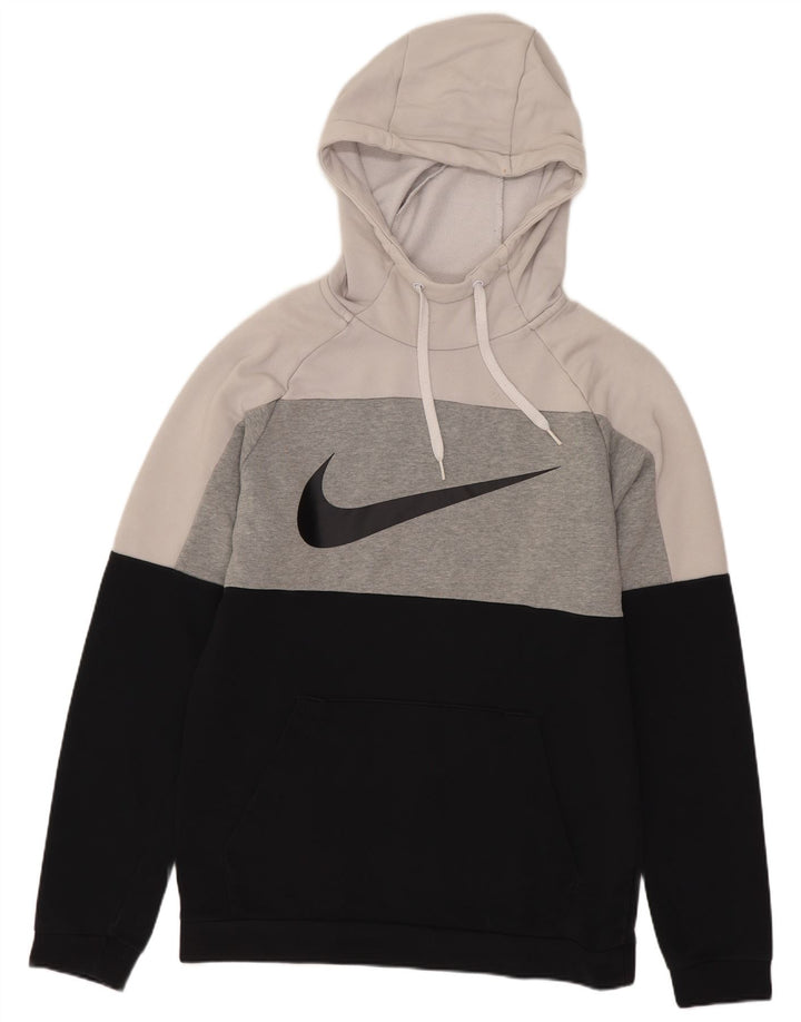 Nike Herre Dri Fit grafisk hættetrøje Jumper Lille flerfarvet Colourblock