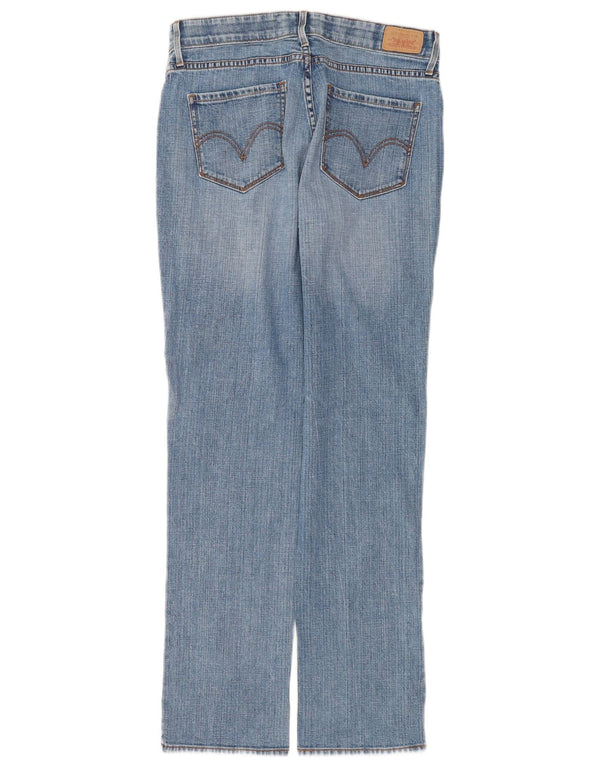 Levi's Dame 525 lige jeans US 10 Large W30 L32 Blå Bomuld