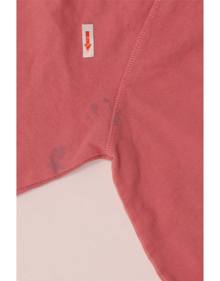 Crew Clothing Dame Sweatshirt Jumper UK 12 Medium Pink Bomuld