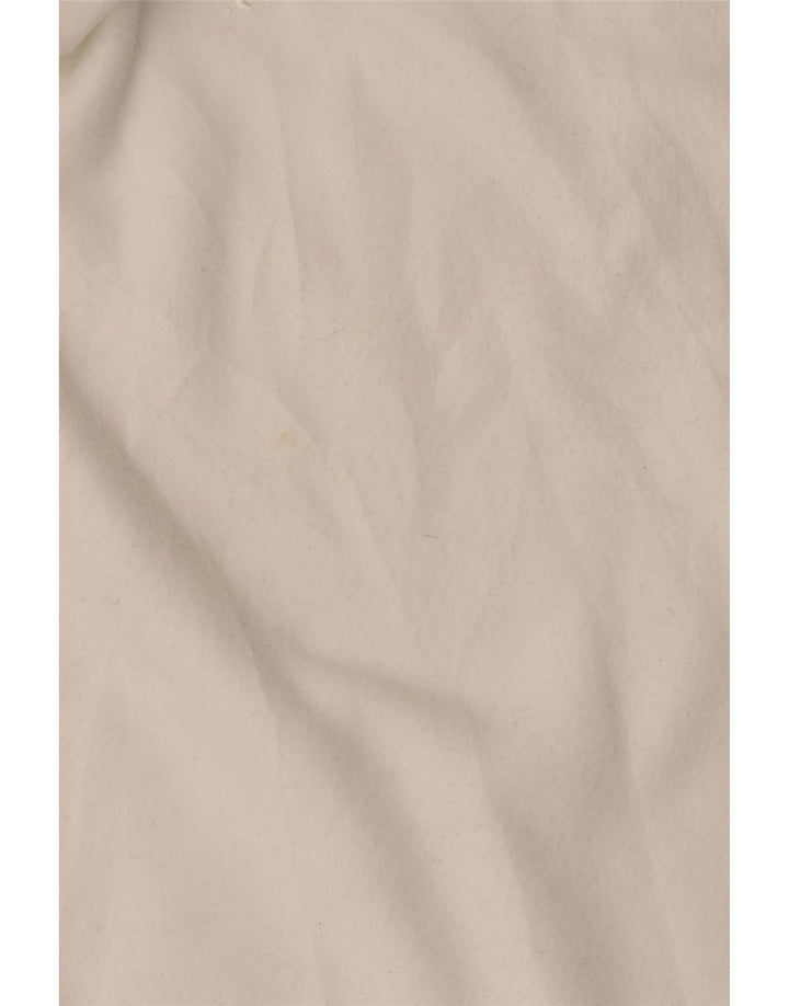 Ellesse Dame Fleece Jumper UK 16 Large White Polyester