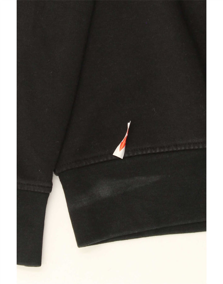 Arena Herre Grafisk Sweatshirt Jumper Medium Sort Polyester