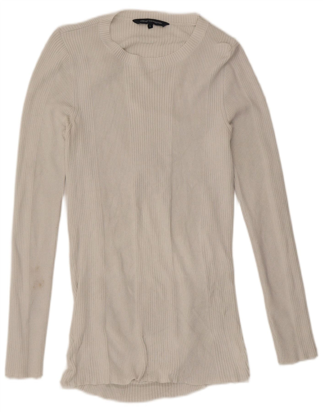 French Connection Dame Top Langærmet UK 10 Small White