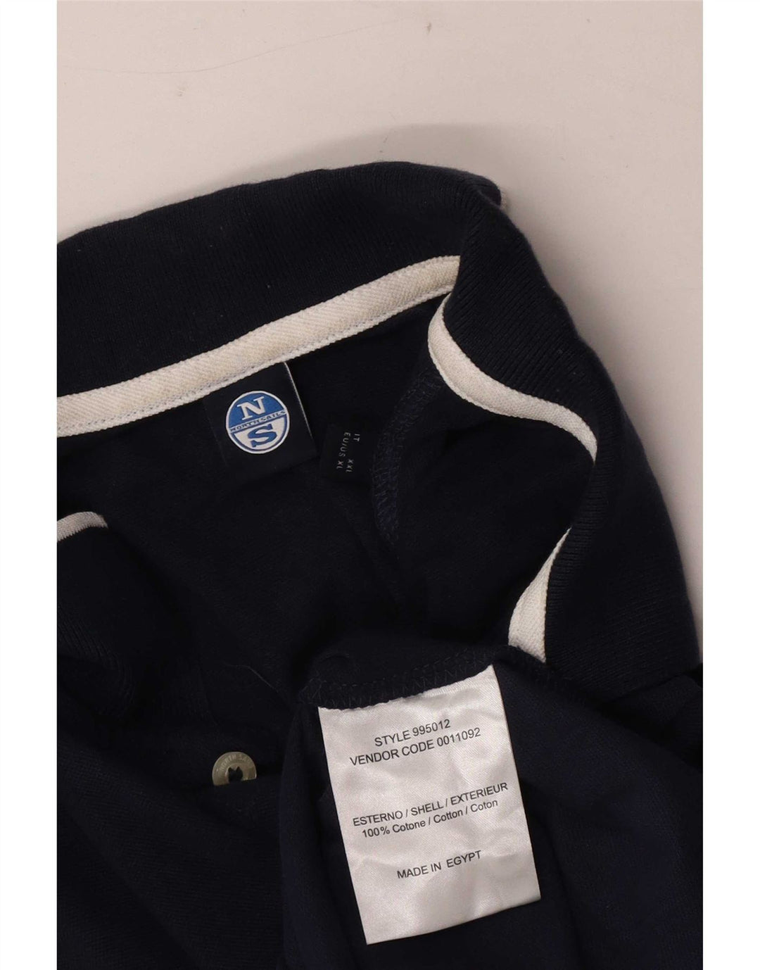 North Sails Herre poloshirt XL marineblå bomuld