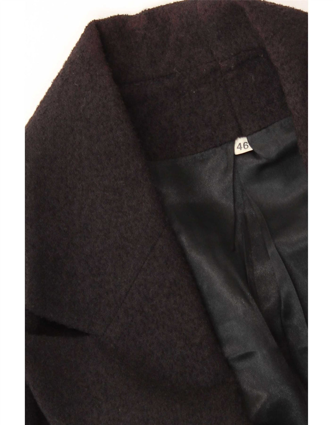 Vintage Dame 1 Knap Blazer Jakke IT 46 Stor Sort