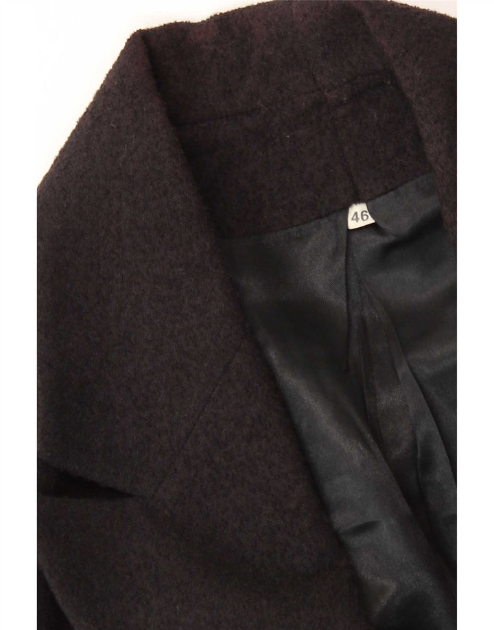 Vintage Dame 1 Knap Blazer Jakke IT 46 Stor Sort