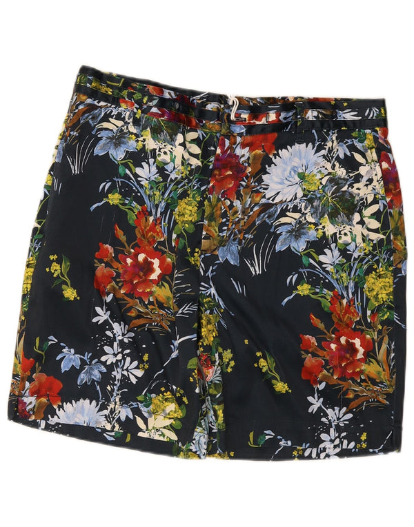 Zara Herre Hawaii Chino Shorts EU 42 Large W32 Multicolored Floral