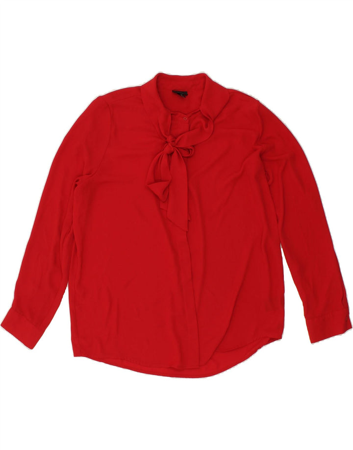 MOSSIMO Womens Tall Shirt Blouse UK 18 XL Red Polyester Vintage Mossimo and Second-Hand Mossimo from Messina Hembry 