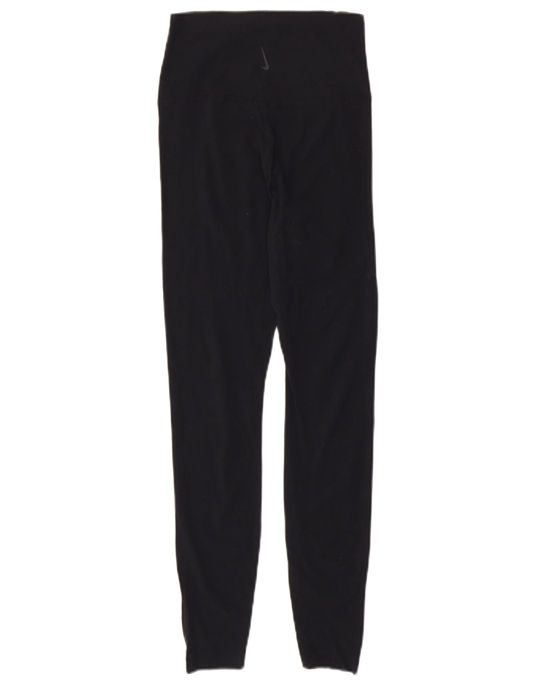 NIKE Womens Dri Fit Leggings UK 8 Small Black Nylon