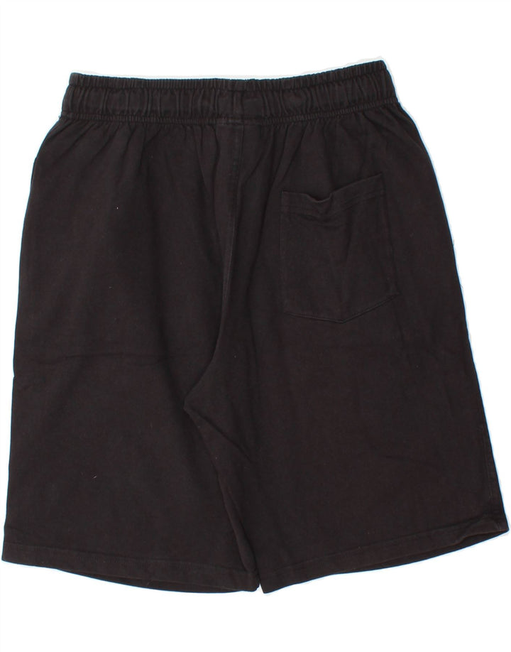 LOTTO Womens Sport Shorts UK 12 Medium  Black Cotton Vintage Lotto and Second-Hand Lotto from Messina Hembry 