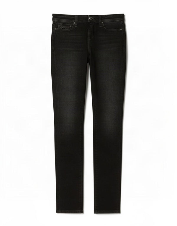 Guess Womens Foxy Skinny Jeans med lav talje W27 L33 sort bomuld