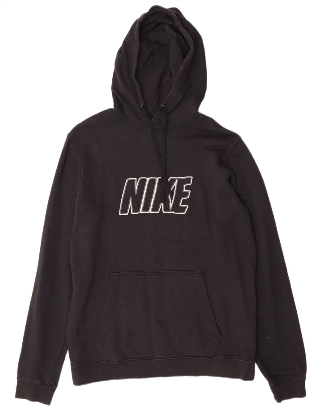 Nike grafisk hættetrøje til mænd mellem sort bomuld