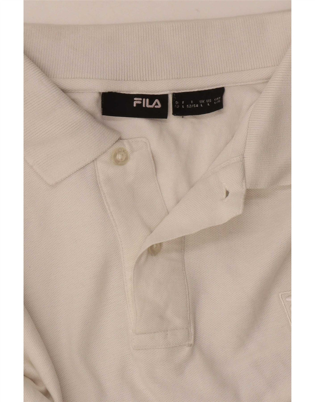 Fila Herre poloskjorte Stor Hvid