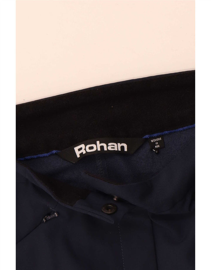 Rohan Dame Bootcut Casual Bukser UK 12 Medium W30 L26 Navy Blue