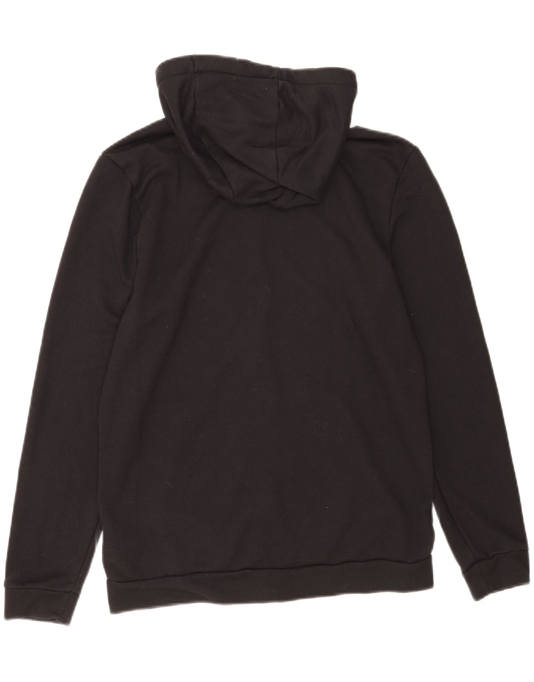 Nike Herre Dri Fit Hættetrøje med lynlås, lille sort polyester