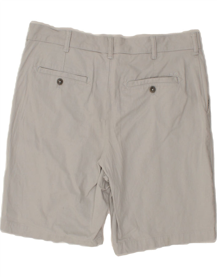 IZOD Mens Chino Shorts W36 Large Grey Cotton Vintage Izod and Second-Hand Izod from Messina Hembry 