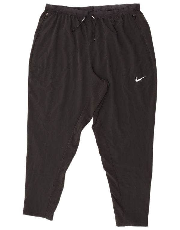Nike Mens Tracksuit Trousers 2XL  Black Polyester