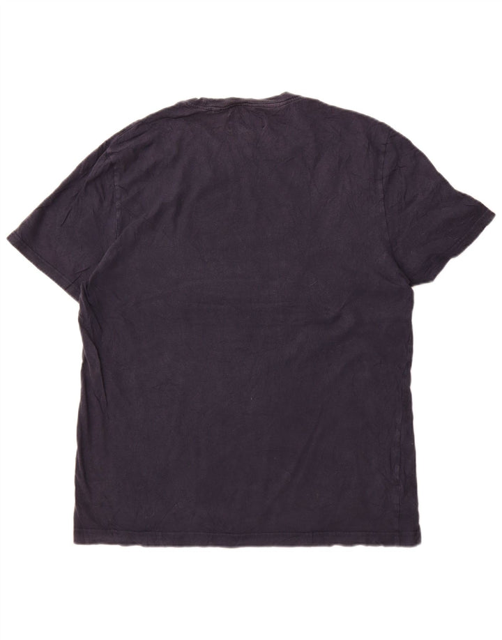 Penguin Herre grafisk T-shirt top XL marineblå bomuld