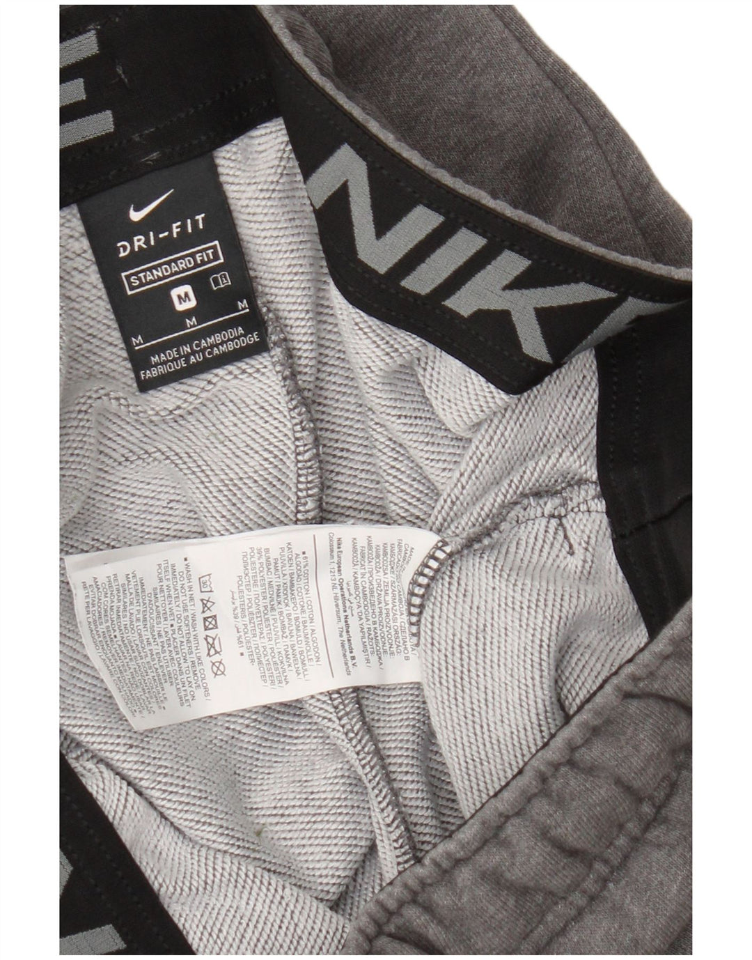 Nike Herre Dri Fit træningsdragt Bukser Joggers Medium Grey Flecked