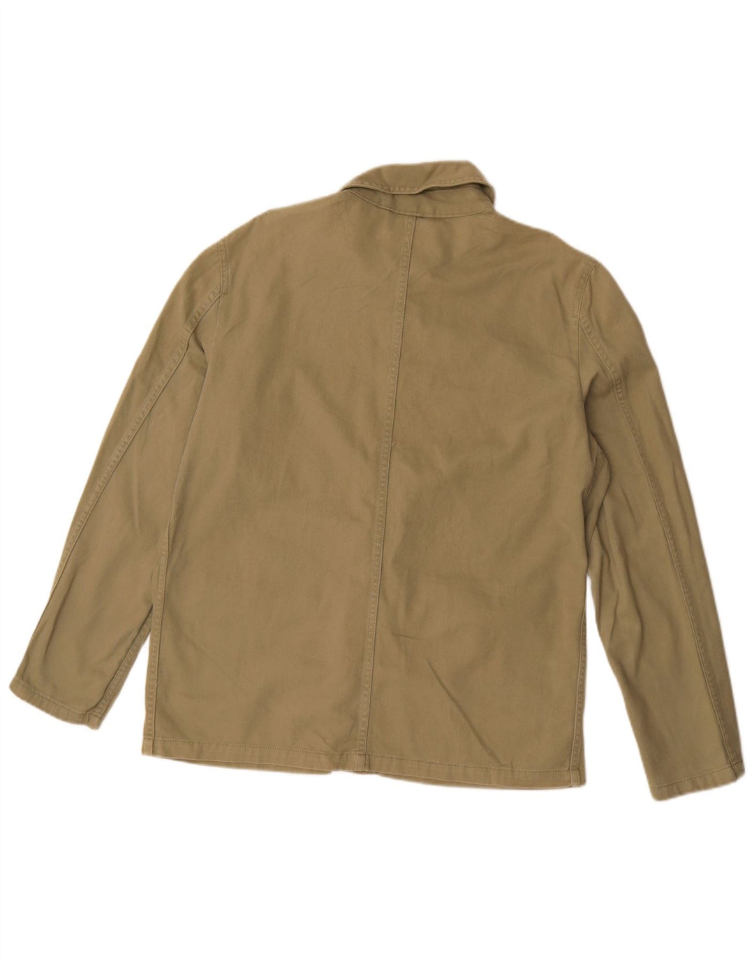 Reiss Herre Overshirt Shirt Medium Khaki Bomuld