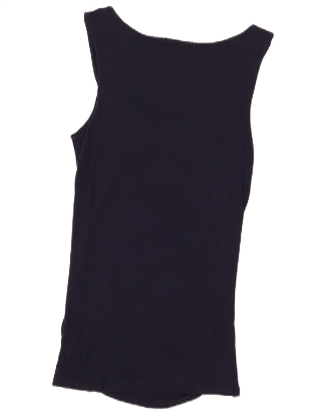 Guess Dame ærmeløs bluse Top UK 8 Small Navy Blue